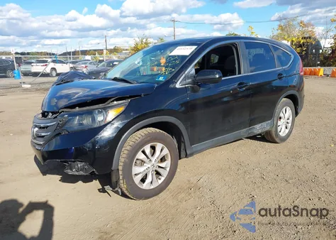 2014 Honda Cr-V Ex z USA, uszkodzony, nr VIN 2HKRM4H50EH702090